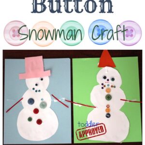 Button Snowman Craft