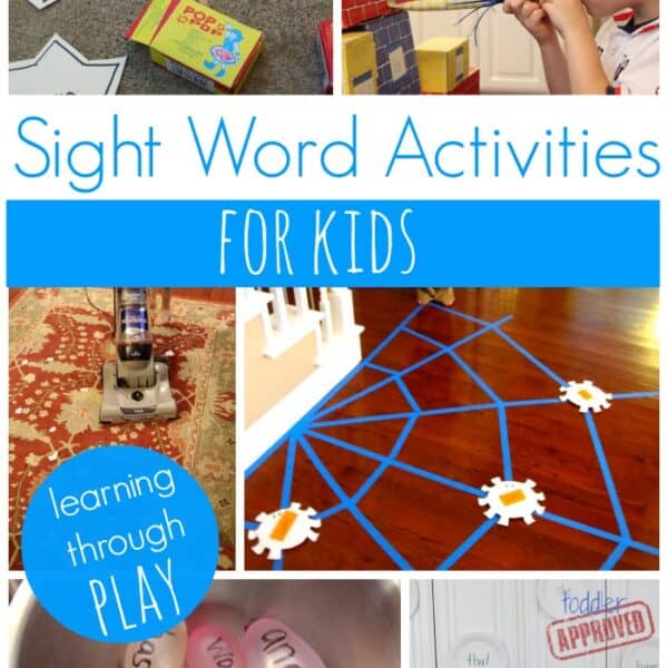 Sight Word Basketball - Toddler Approved