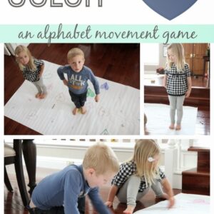 Color a Heart: An Alphabet Movement Game for Kids