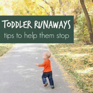 How to Stop Your Toddler From Running Away