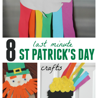 Preschooler crafts for St. Patrick's Day