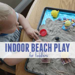 Indoor Beach Play for Toddlers