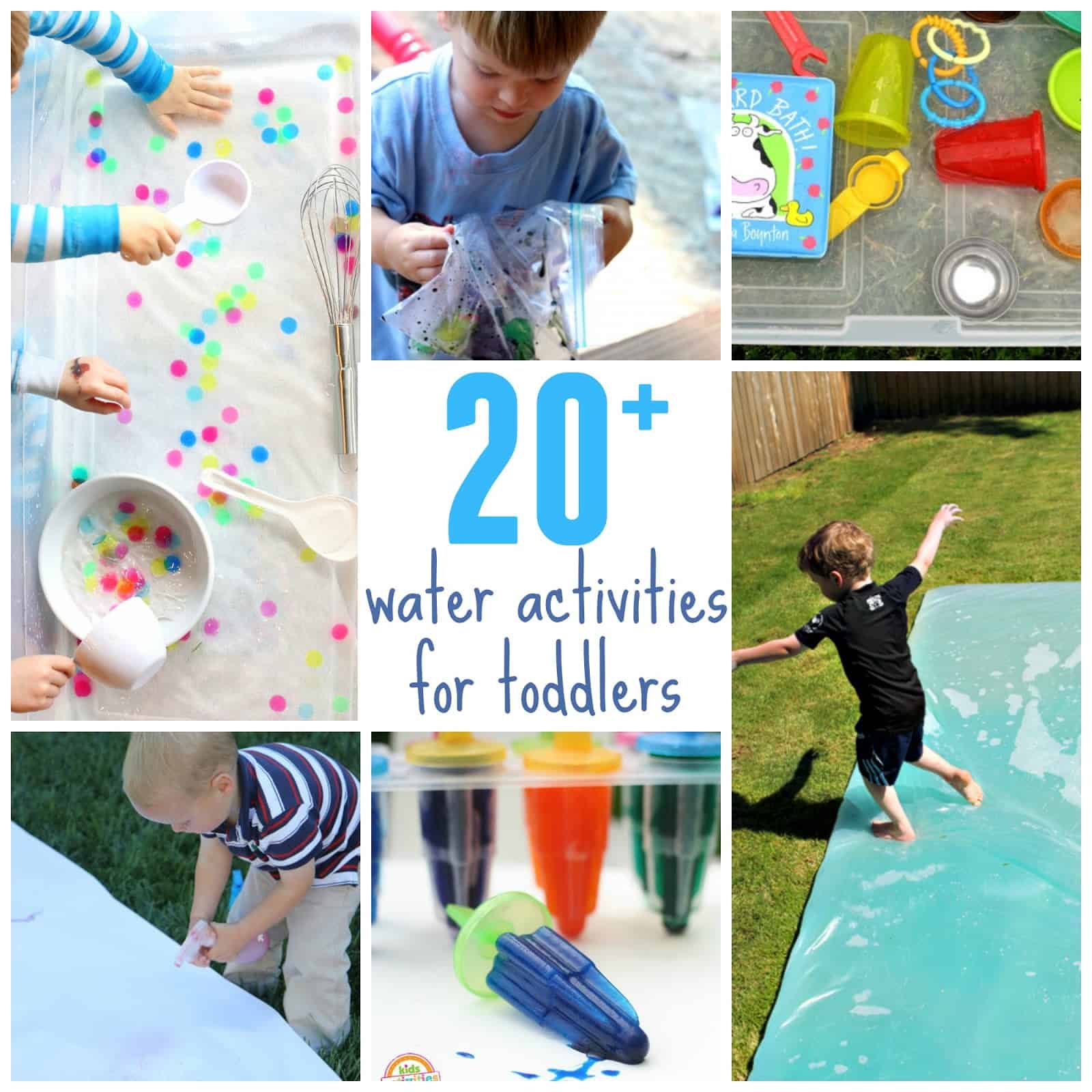 20+ Outdoor Water Activities for Toddlers - Toddler Approved