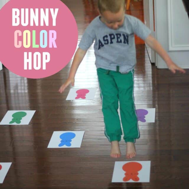 Bunny Color Pattern Activity 9 Bunny Crafts and Activities for Toddlers and Preschoolers - Toddler ...