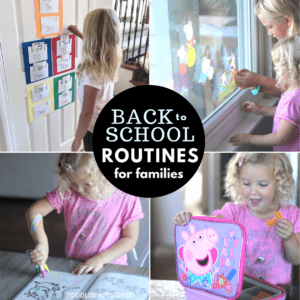 Get in a Good Back to School Routine with Peppa Pig!