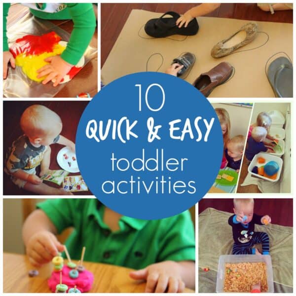 Simple Play Ideas - Toddler Approved