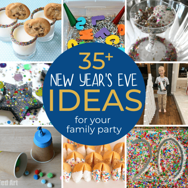 Easy New Year's Eve Family Party Ideas - Toddler Approved