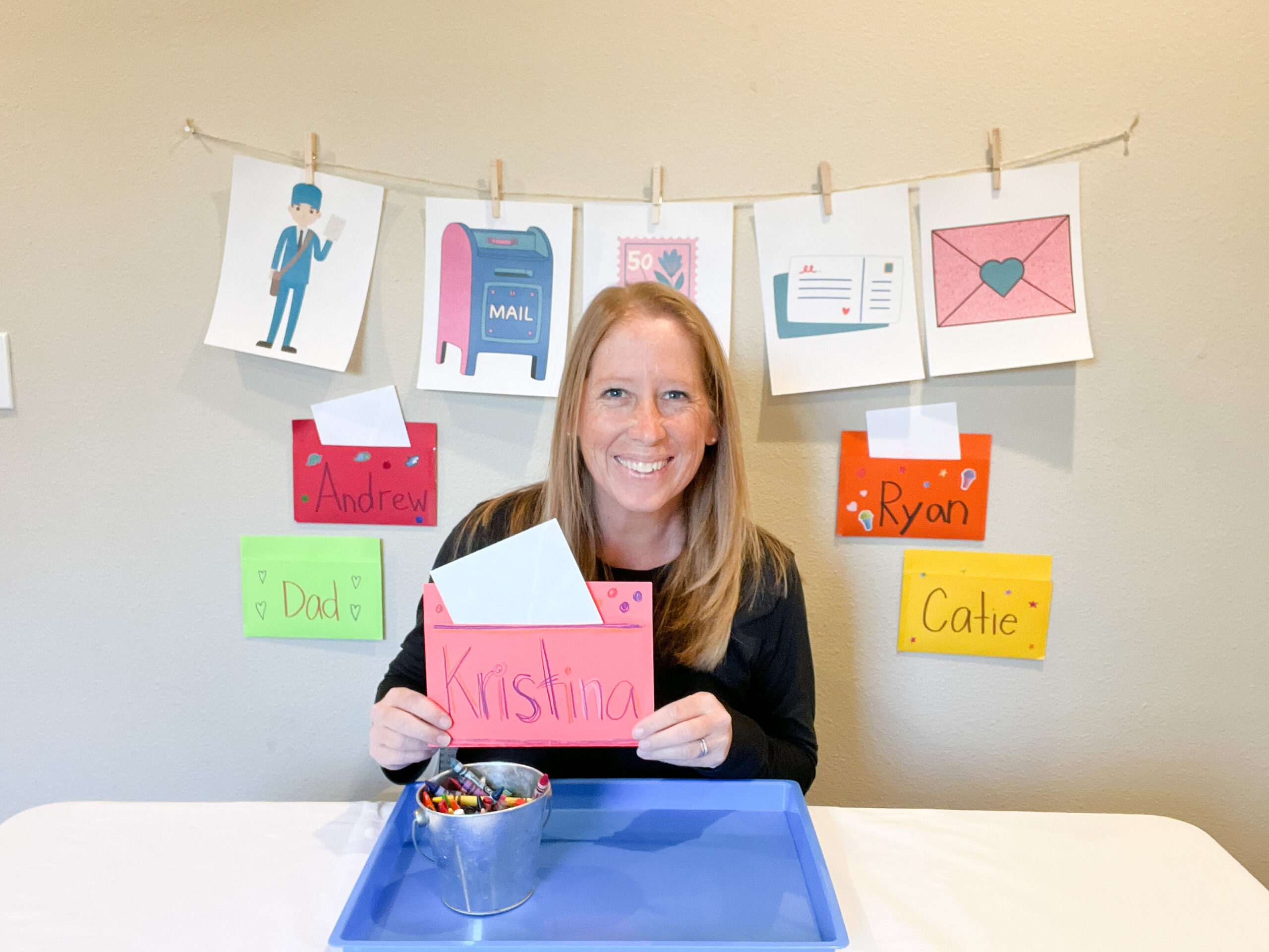 Post Office Themed Virtual Classes - Toddler Approved