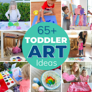 65 art activities for toddlers