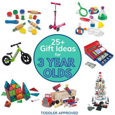 cool gift ideas for 3 year olds